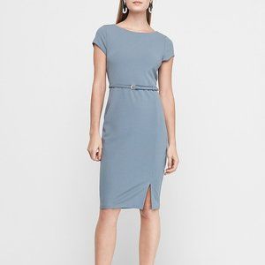 Elegant Blue Sheath Dress | LIKE NEW